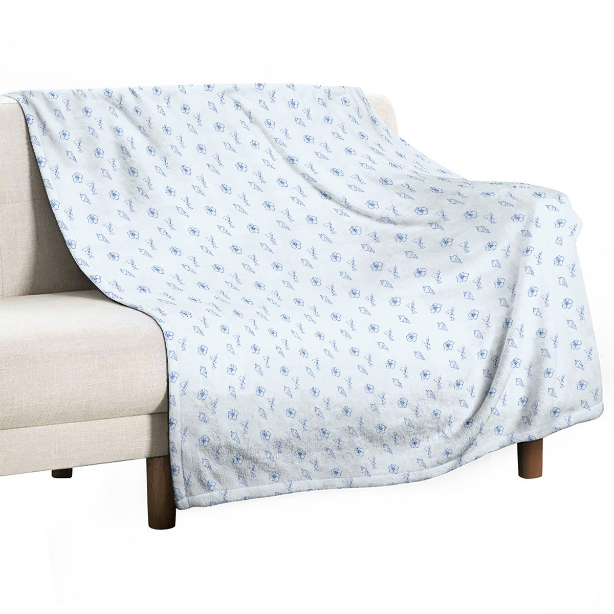 Blue Horizon Flannel Blanket